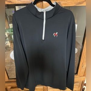 Men’s Peter Millar Georgia Bulldogs Performance Pullover XXL Like New